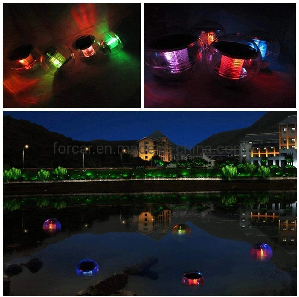 Solar Powered LED Floating Lights Multi-Colour Changing Floating Globe Swimming Pool Bathtub Party Lantern