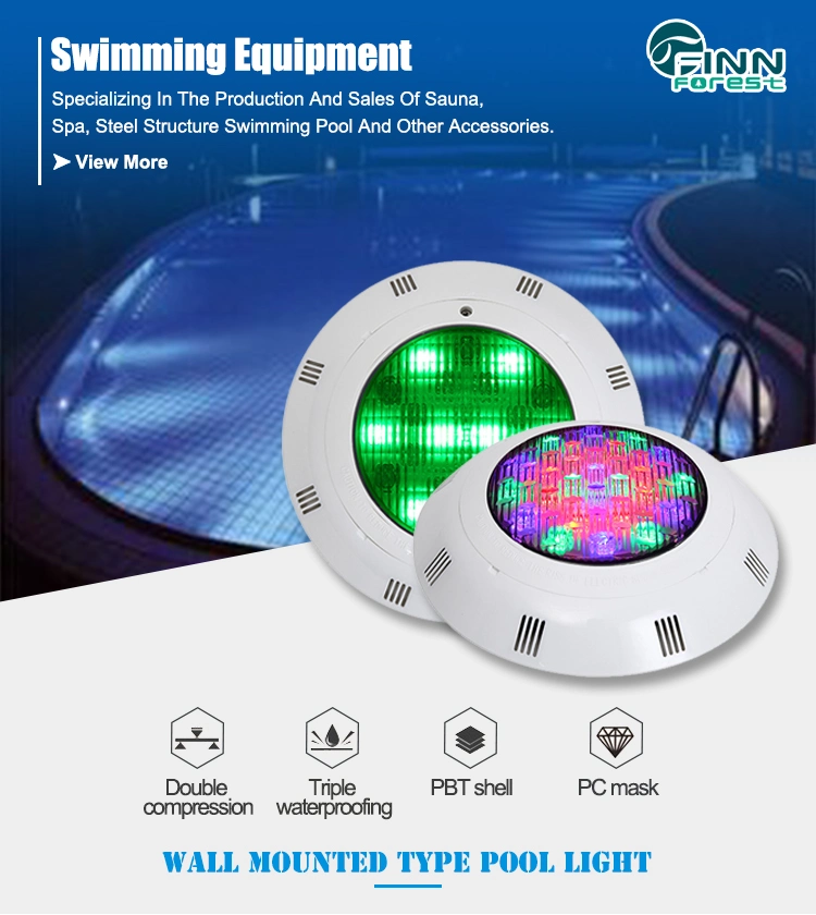 9W 12W 18W Underwater Waterproof IP68 LED Swimming Pool Light