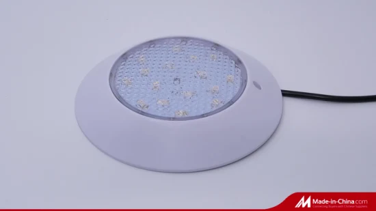 IP68 Waterproof 18W/24W RGB LED Underwater Light, Ultra-Thin Wall-Mounted Swimming Pool Light